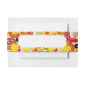 Bandeau De Faire-part Pizza (Devant Example)