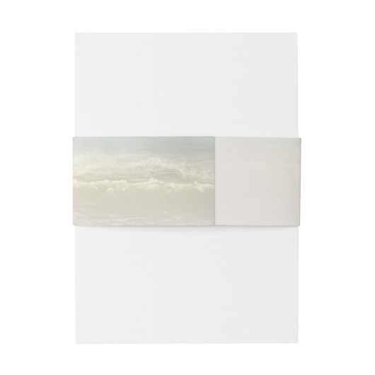 Bandeau De Faire-part Plage White Starfish Élégant Mariage d'été