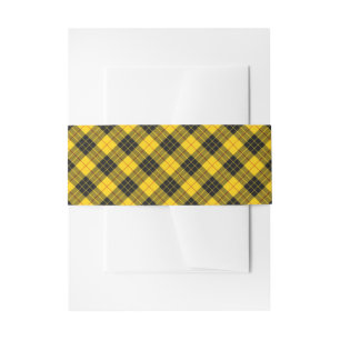 Bandeau De Faire-part Plaid écossais de MacLeod Tartan