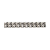Bandeau De Faire-part Portrait de loup (Plat)