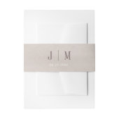 Bandeau De Faire-part Précieuse Perle | Ceinture de maternité de mariag (Devant example)