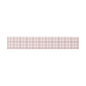 Bandeau De Faire-part Preppy pink gingham country Bridal Shower (Plat)