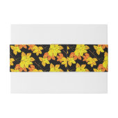 Bandeau De Faire-part Quand l'automne s'écroule (Dos exemple)