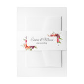 Bandeau De Faire-part Radiant Romance Floral Mariage (Devant example)