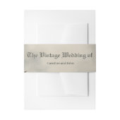 Bandeau De Faire-part Rare comme un cygne noir, éternel comme l'amour vr (Devant example)