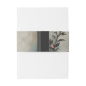 Bandeau De Faire-part Rare comme un cygne noir, éternel comme l'amour vr (Dos Example)