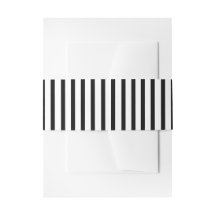 Rayure fine noire et blanche