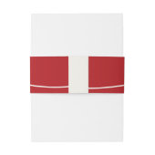 Bandeau De Faire-part Red Knot Union Double Bonheur Mariage chinois (Dos Example)