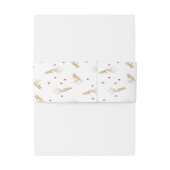 Bandeau De Faire-part rennes et étoiles (Dos Example)