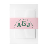 Bandeau De Faire-part Rétro brillant et audacieux (Devant example)