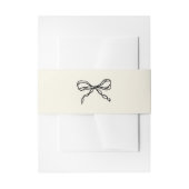 Bandeau De Faire-part Rétro manuscrit Whimsical (Devant example)