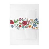 Bandeau De Faire-part Rhapsodie hongroise #2 Broderie folklorique (Devant example)