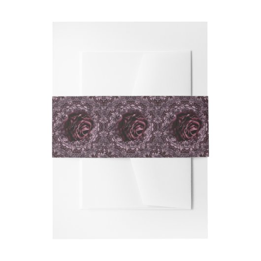 Bandeau De Faire-part Rose Mandala (Devant example)