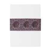 Bandeau De Faire-part Rose Mandala (Dos Example)