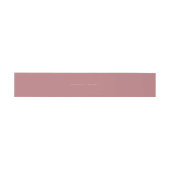 Bandeau De Faire-part Rose robuste Couleur Faire-part de mariage Ba (Plat)
