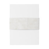 Bandeau De Faire-part Rose romantique rustique | (Dos Example)