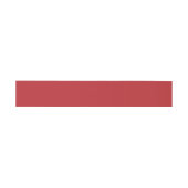 Bandeau De Faire-part Rouge (Plat)