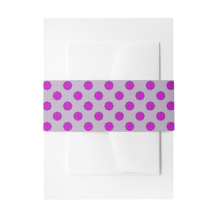 Bandeau De Faire-part Ruban de fleurs violettes par Kenneth Yoncich