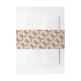 Bandeau De Faire-part Ruban orange standard par Kenneth Yoncich