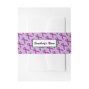 Bandeau De Faire-part Ruban standard violet (Pers) par Kenneth Yoncich
