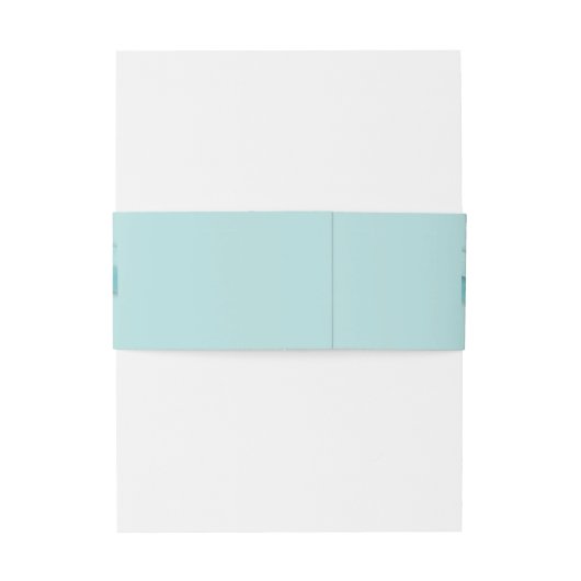Bandeau De Faire-part Ruban Starfish et turquoise (Dos Example)