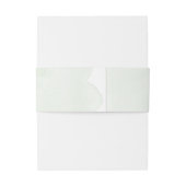 Bandeau De Faire-part Russe Aquarelle Eucalyptus Feuille Sage Vert (Dos Example)