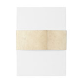 Bandeau De Faire-part Russe vieux papier Mariage Shabby (Dos Example)