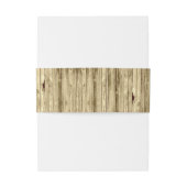 Bandeau De Faire-part Russe western cowboy sauvage ouest mariage (Dos Example)