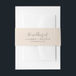 Bandeau De Faire-part Rustic Earth Le Mariage De L'Invitation Bande De V<br><div class="desc">Cette terre rustique, le mariage du groupe de ventre d'invitation est parfait pour un mariage de automne. L'élégante décoration de tonalité en terre est composée de calligraphie rustique sur un arrière - plan de pêche au style boho vintage. Personnalisez ces bandes de ventre en papier avec les noms de la...</div>