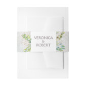 Bandeau De Faire-part Rustique Eucalyptus Mariage de verdure (Devant example)