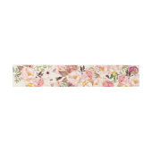 Bandeau De Faire-part Rustique Floral Belly Band pour les invitations de (Plat)