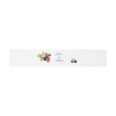 Bandeau De Faire-part Rustique romantique Berry Mariage photo Retour (Plat)