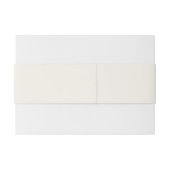 Bandeau De Faire-part Sage Green Custom Wedding Belly Band (Dos exemple)