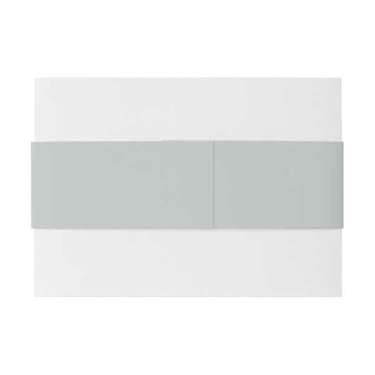 Bandeau De Faire-part Sage Vert Botanique Élégant Monogramme Floral Bohè (Dos exemple)