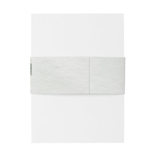 Bandeau De Faire-part Sage vert simple rustique Boho Mariage (Dos Example)