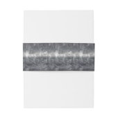 Bandeau De Faire-part Sagittarius Zodiac Silver Distour Steel look (Dos Example)