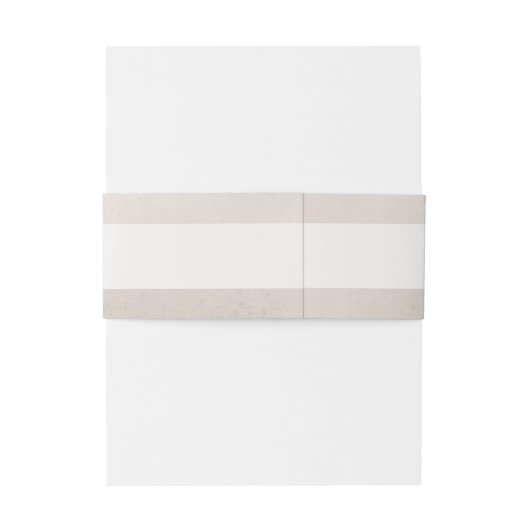 Bandeau De Faire-part Script Brown léger (Dos Example)