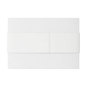Bandeau De Faire-part Script Mariage classique personnalisé (Dos exemple)