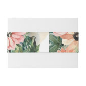 Bandeau De Faire-part Serene Garden Wreath : Pastel Floral Elegance (Dos exemple)