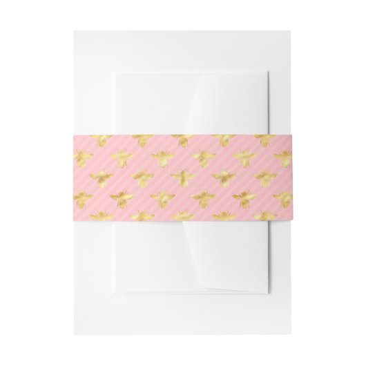 Bandeau De Faire-part Série Princess Bee Design #7 (Devant example)