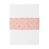 Bandeau De Faire-part Série Princess Bee Design #7 (Dos Example)