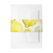 Bandeau De Faire-part Serviette de verdure aux agrumes (Devant example)