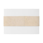 Bandeau De Faire-part Shamrock Mariage irlandais Heart (Dos exemple)