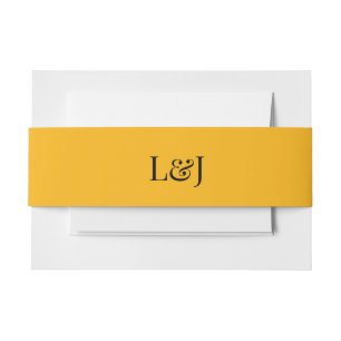 Bandeau De Faire-part Silhouette artistique Destination Mariage Art mode