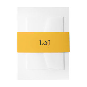 Bandeau De Faire-part Silhouette artistique Destination Mariage Art mode