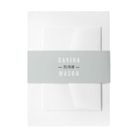 SIMPLE BOHO MARIAGE moderne motif noir gris