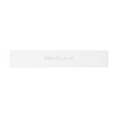 Bandeau De Faire-part Simple Calligraphie Script Faire-part de mariage b (Plat)