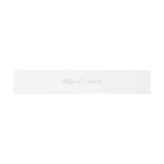 Bandeau De Faire-part Simple Calligraphie Script Faire-part de mariage b (Plat)