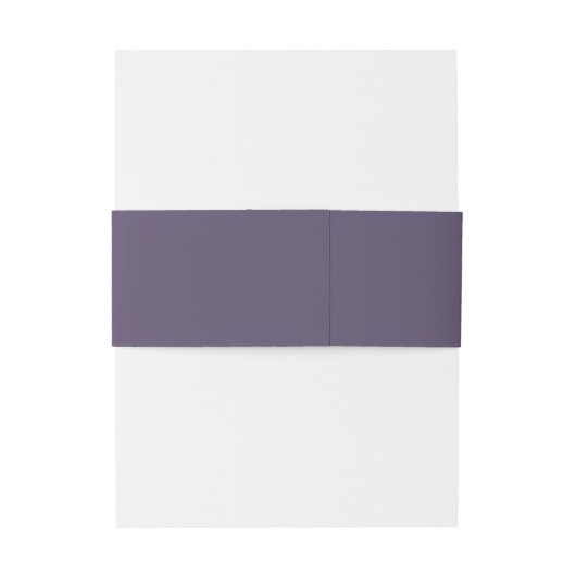 Bandeau De Faire-part Simple Mariage violet minimal (Dos Example)