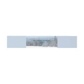 Bandeau De Faire-part Snowy Mountain Forest Apres Ski Mariage Event (Plat)